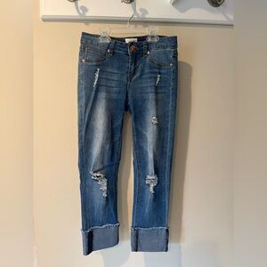 Hudson cuffed girls jeans